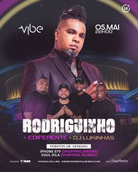 Rodriguinho se apresenta em Aracaju no dia 5 de maio na Vibe